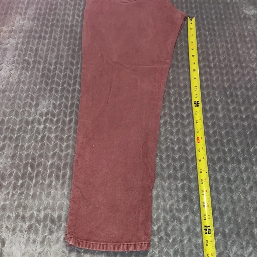 American‎ Eagle Mom Jean Corduroy Super Stretch Pants.  Size 6.  Terra Cotta. - Picture 7 of 9